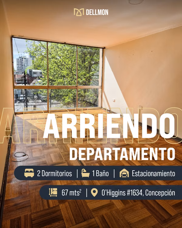 SE ARRIENDA DEPARTAMENTO 2D1B1E+S