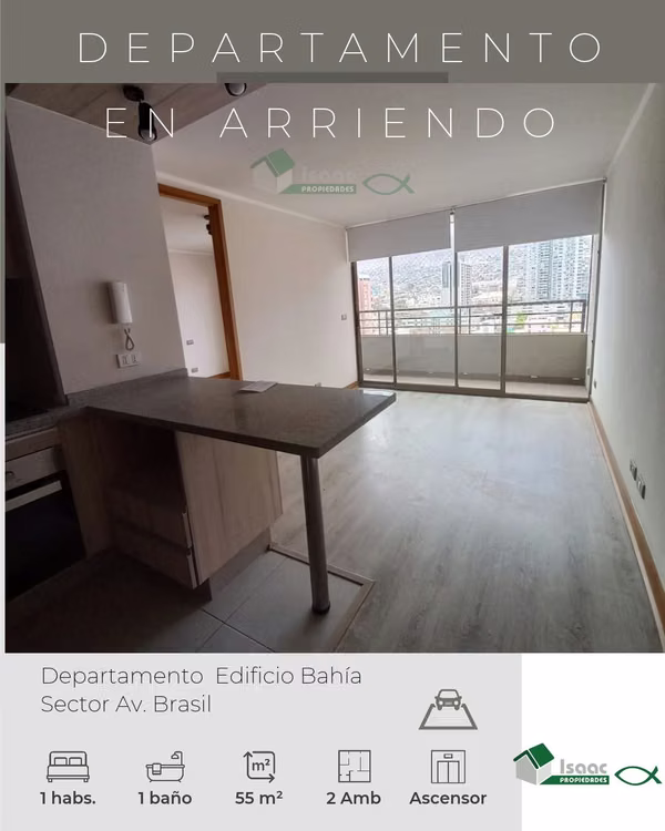 Departamento en Sector Av. Brasil 1 Dormitorio
