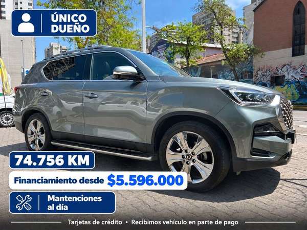 SSANGYONG REXTON NEW REXTON LIMITED PLUS 4X4 2.2 AT - 2022 | 4996