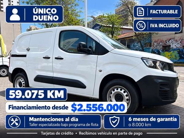 PEUGEOT PARTNER PARTNER L1 BLUEHDI 100 - 2023 | 4900