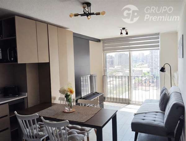 Departamento en venta de 1 dorm, 2 ambientes.en Santiago