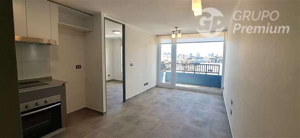 Arriendo departamento NUEVO céntrico 1D 1B 1E 35 m2 totales