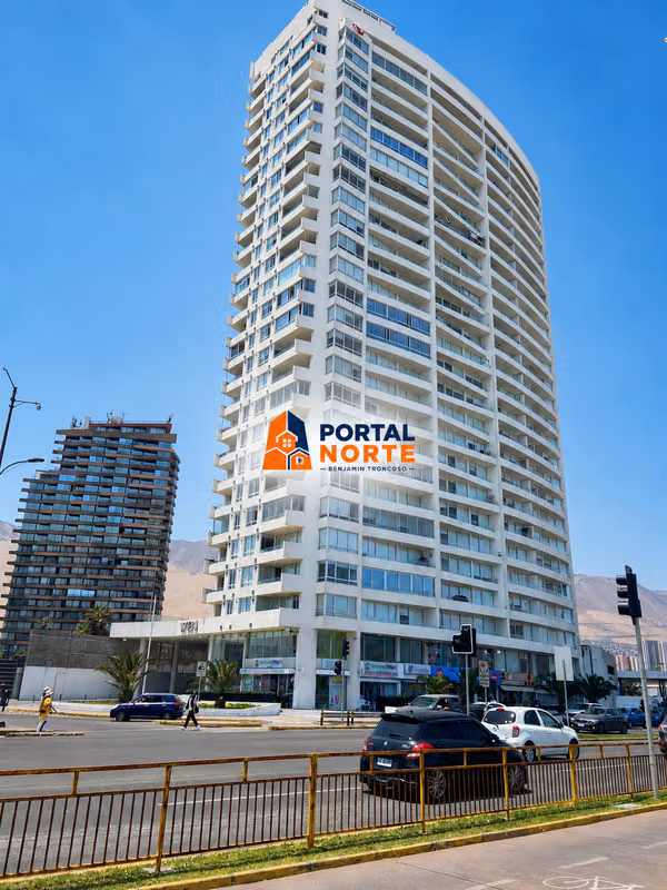 DEPARTAMENTO  – EDIFICIO BOULEVARD DEL MAR | FRENTE A PLAYA BRAVA | IQUIQUE