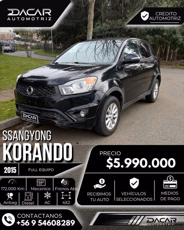 SSANGYONG KORANDO DIESEL