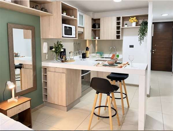 Departamento studio en venta amoblado, ideal para inversión