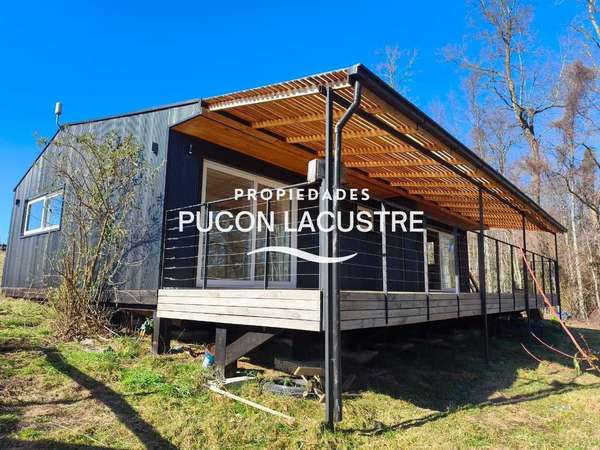 Venta casa 3d 2b a  minutos de Pucón (186859)