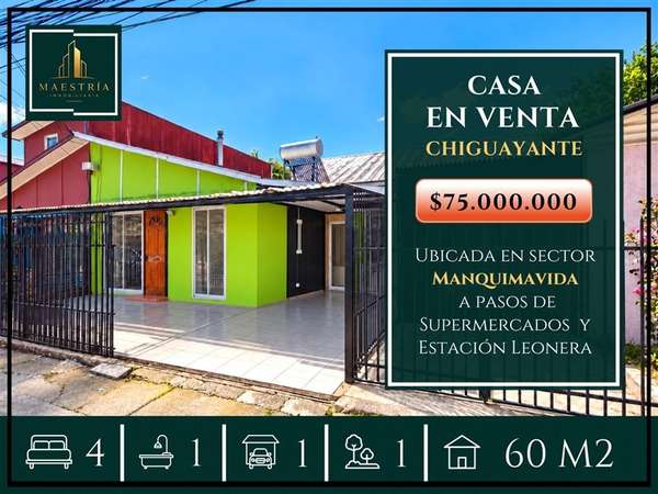 Casa en venta en Chiguayante