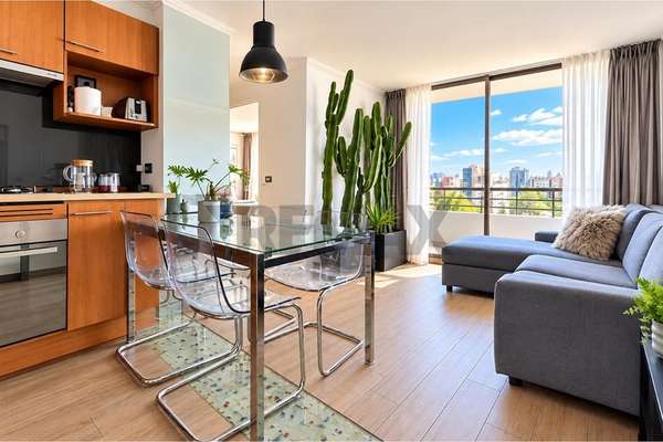 Venta depto 2d/2b + estac. y bodega providencia