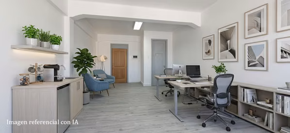 Oficina Remodelada Planta Libre 28 M2 Central
