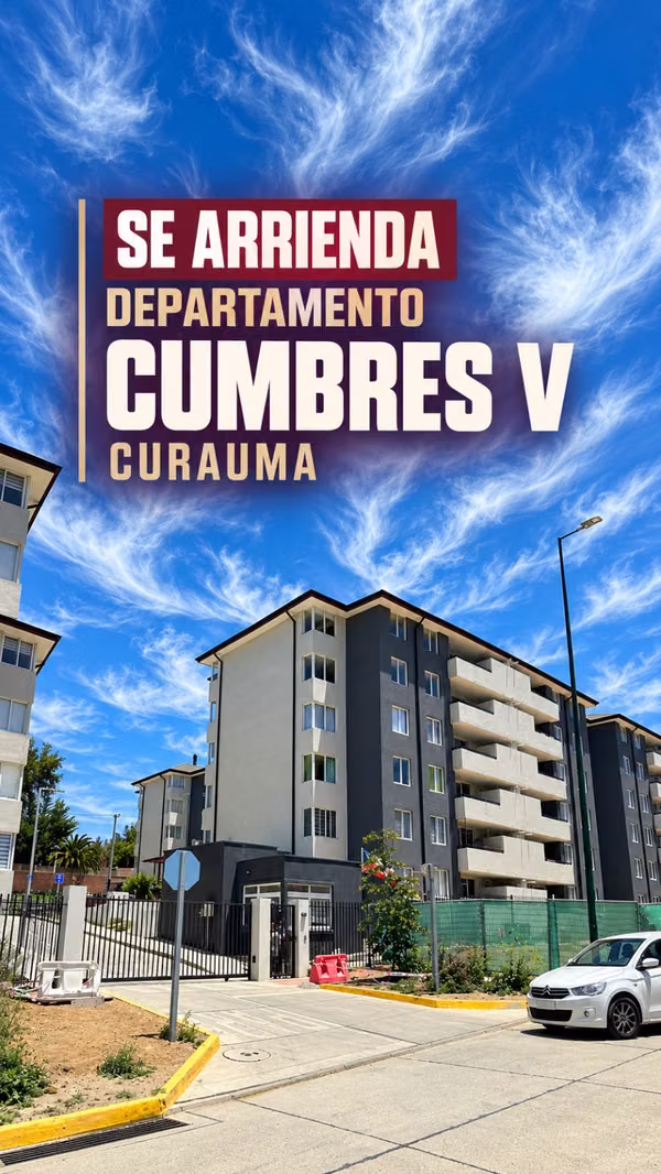 Arriendo Cumbres de Curauma V 3D 2B 1E 1B, GC incluidos