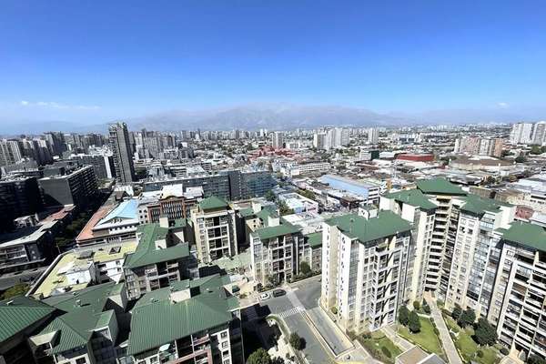 Inversión con vista panoramica en santiago