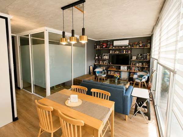 ARRIENDO DEPARTAMENTO 1D1B CON ESTACIONAMIENTO CERCA DEL MET