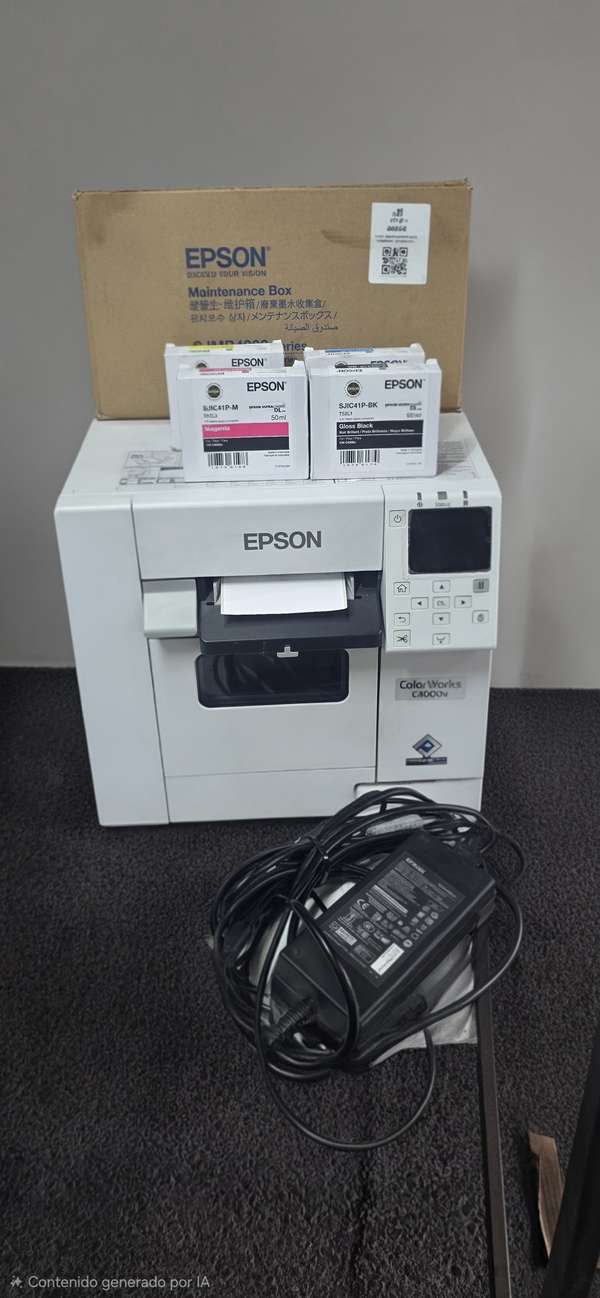 IIMPRESORA EPSON MODELO  COLOR WORKS C4000U WIFI