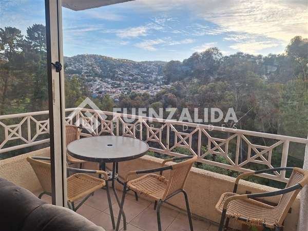 Departamento amoblado en venta de 3 dorm. en Valparaíso