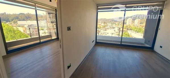 Arriendo depto. nuevo, 1D, 1B, céntrico, 47 m2 totales