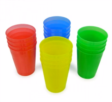 Vasos x 4 plasticos