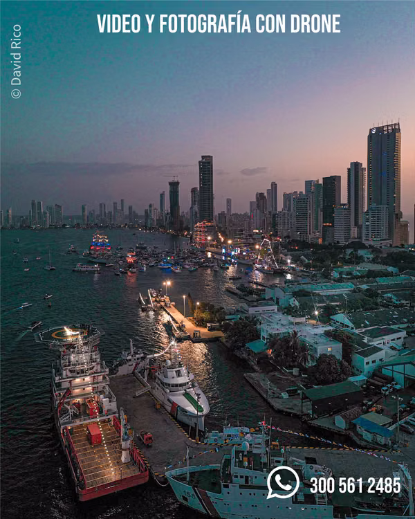 Alquiler y servicio de drone Cartagena Fotografia y video