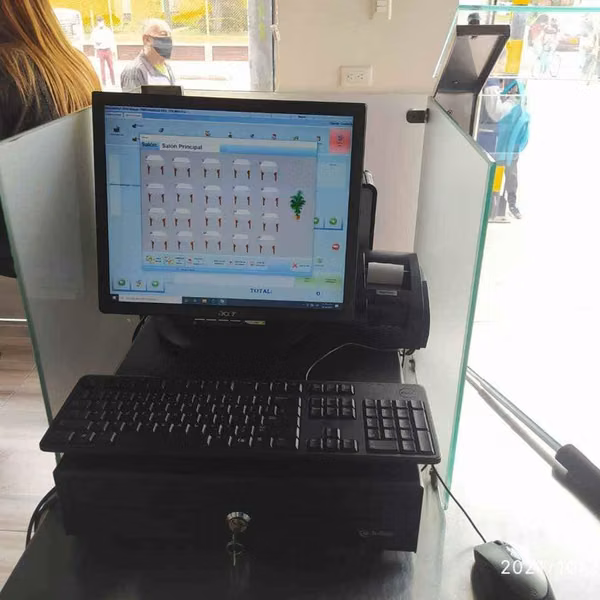 Full POS system option for fast food restaurants.
