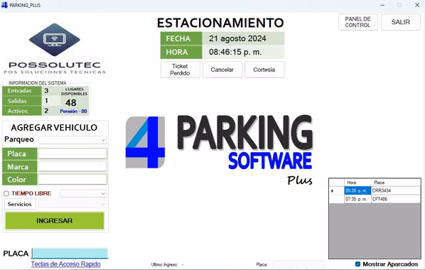 The best program manages parking lot bikes cars bikes.