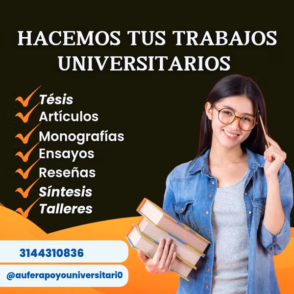 Se hacen trabajos universitarios en Bogotá