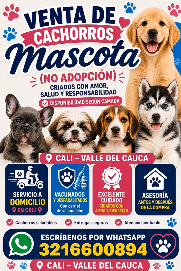 Cachorros French, maltes, mltipoo y más razas