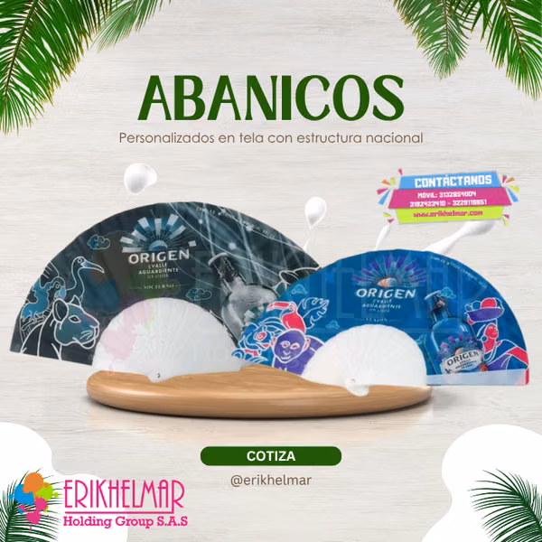 Abanicos personalizados