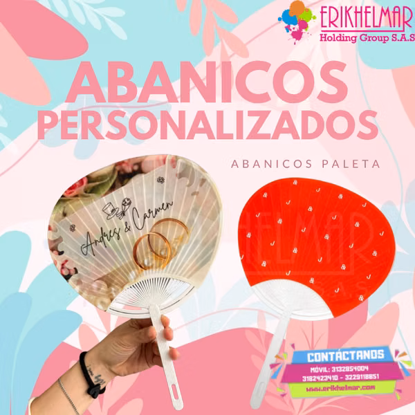Abanicos paleta