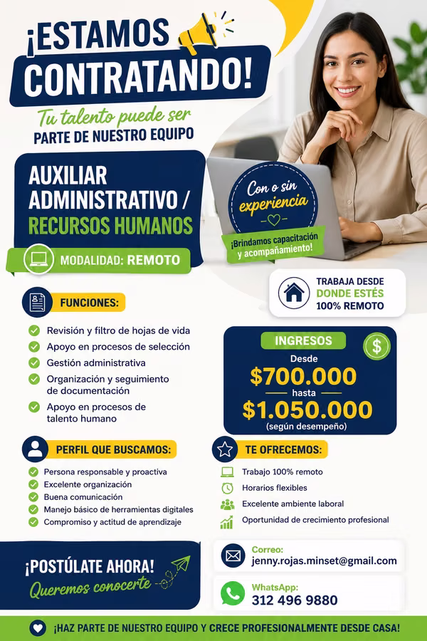 AUXILIAR RECURSOS HUMANOS