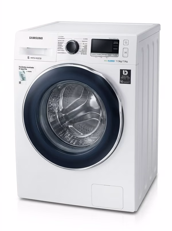 Washing machine Samsung Wd11jkg Automatic White
