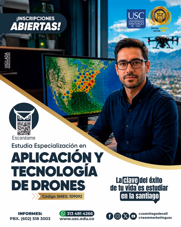 Especialización Aplicación y Tecnología de Drones