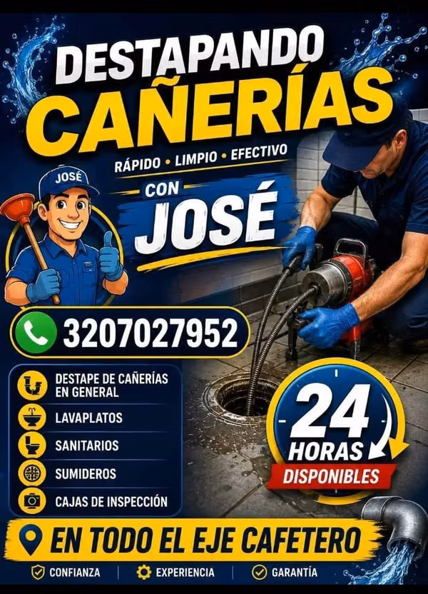 Se destapa todo tipo de cañeria