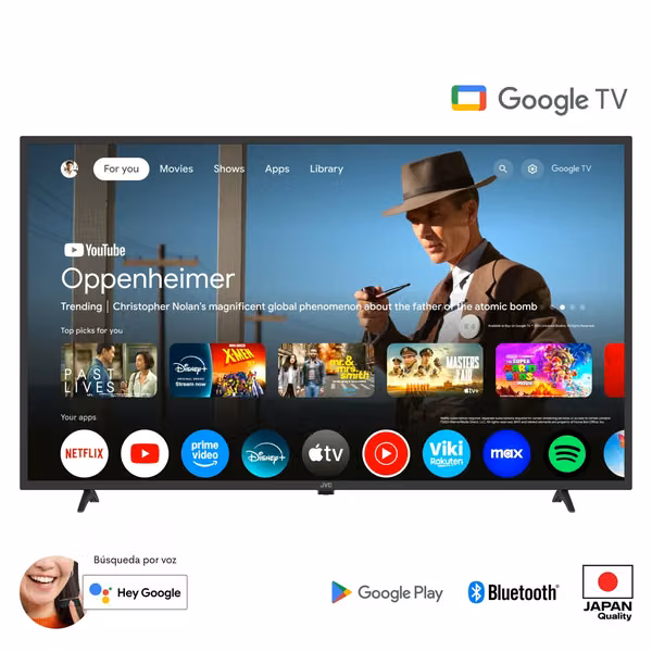 JVC 43” LED Smart TV FHD | Wall Mount Included for free