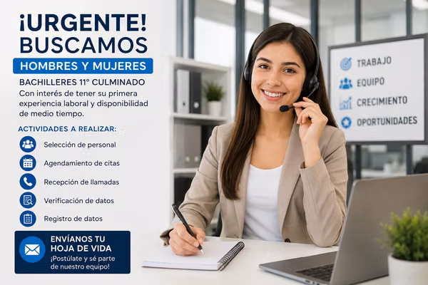 Oportunidad de trabajo de medio tiempo — Con o sin experiencia