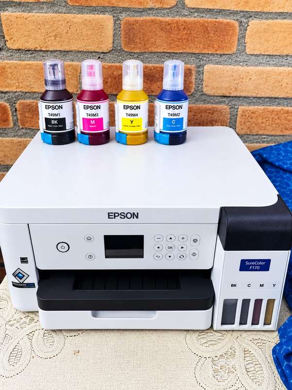 Printer Epson surecolor f170 sublimation and sublimation kit