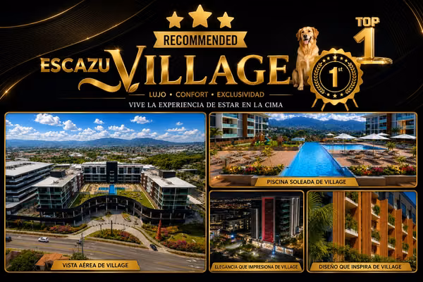 IMMEDIATE MOVE-IN! Apartment for rent in Escazu Village - 1-2-3 bedrooms
