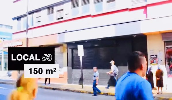 Local for Rent 150 m² Facing the Street in Centro, San José