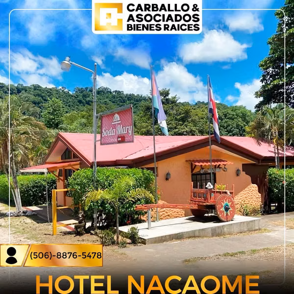 ¡SE VENDE – HOTEL NACAOME EN NICOYA GUANACASTE!  295,000,000 ¡¡NEGOCIABLE!!