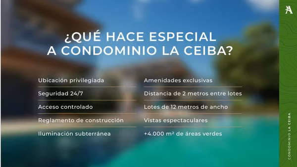 VENTA DE LOTES, LA CEIBA, ALAJUELA
