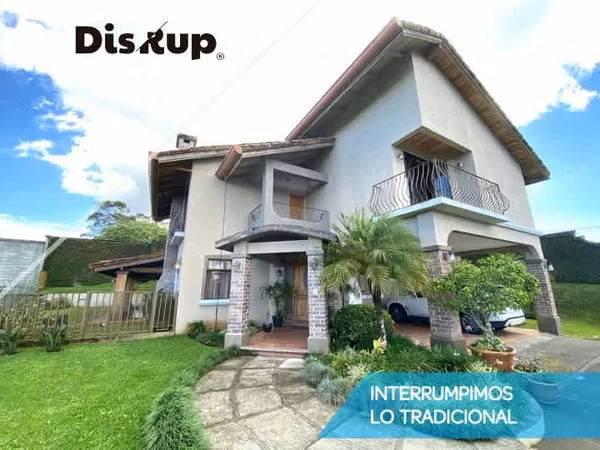 Venta de hermosa casa de 5 hab, en condominio. Mata de Plátano, Goicoechea