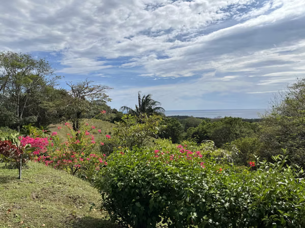 San Juanillo | Jardín Espectacular con Vista al Mar