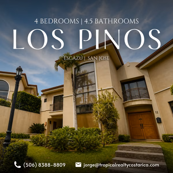 Exclusive Home in Los Pinos Condominium, Jaboncillos de Escazú