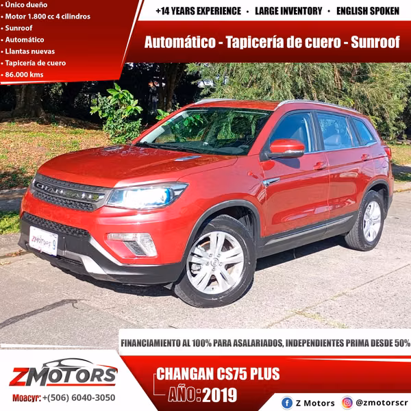 CHANGAN CS75 PLUS 2019