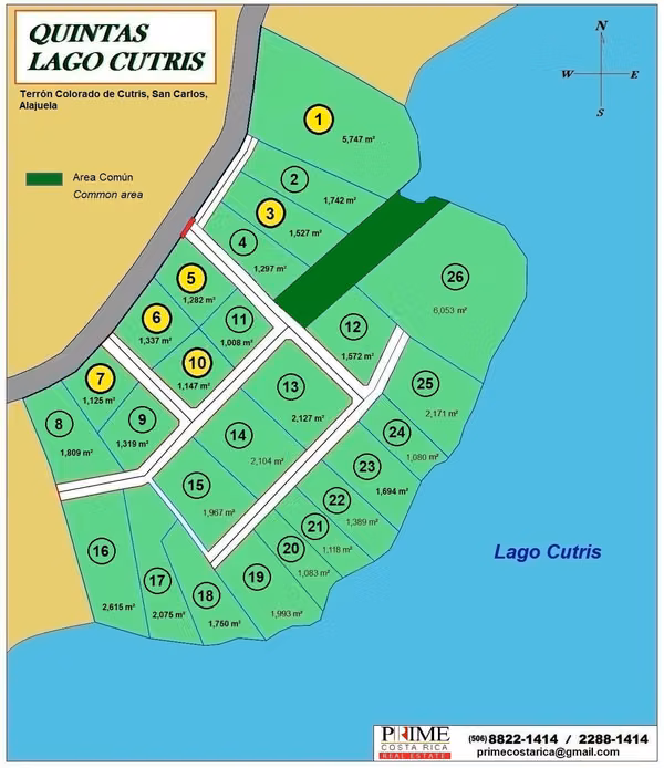 SU PARAÍSO TROPICAL: PRECIOSAS QUINTAS FRENTE AL LAGO CUTRIS