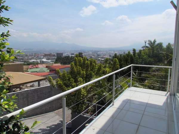 For Rent, Escazu, Independent Contemporary House 4B, 4B, Panoramic View