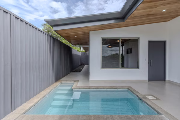 Casa Moderna con Piscina Privada
