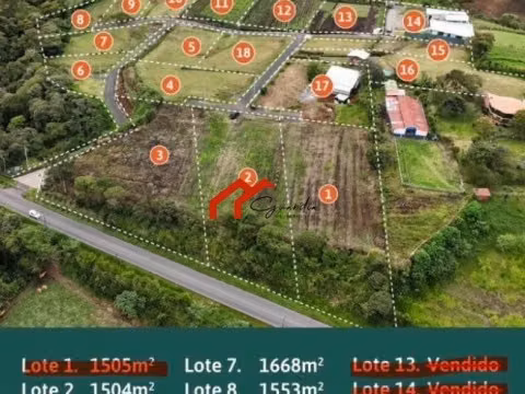 ULTIMOS LOTES DISPONIBLES Venta de Lotes en Villas del Paraíso, Paraíso de Cartago