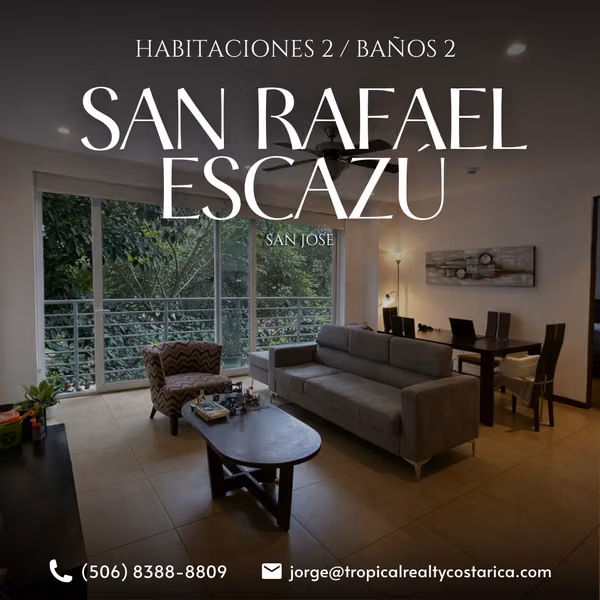 Furnished Apartment for Sale in Escazú – Income-Producing Investment
