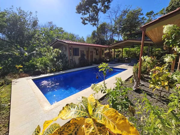 San Juanillo | Casa + Hotel Boutique (2 Unidades y 2 Piscinas) | 6Bed/4Bath  | Cerca de Nosara