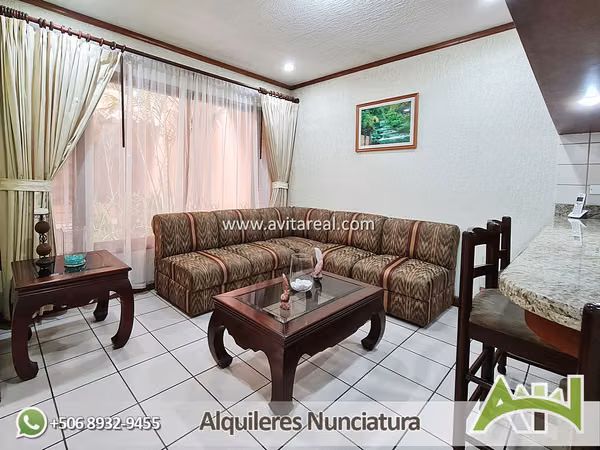 Furnished apartment in Escazu Guachipelin