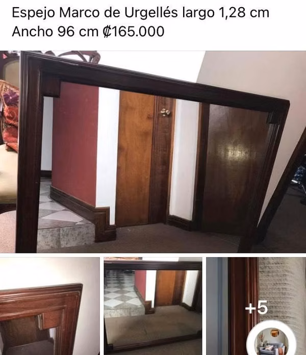 Mirror Solid Wood